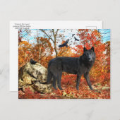 briefkaart "Orion & The Crows" (Voorkant / Achterkant)