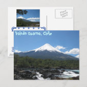 Briefkaart Osorno Volcano (Voorkant / Achterkant)