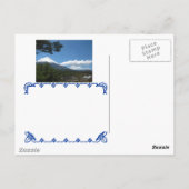 Briefkaart Osorno Volcano (Achterkant)