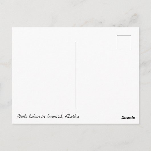 Briefkaart otter (Achterkant)