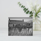 Briefkaart oud derelict Cottage (Staand voorkant)