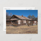 Briefkaart: Oud Houten Huis Briefkaart (Voorkant / Achterkant)