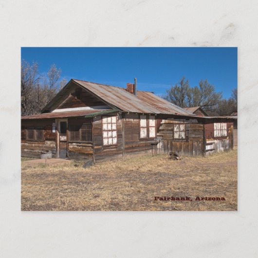 Briefkaart: Oud Houten Huis Briefkaart (Voorkant)