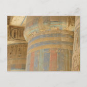 Briefkaart Oude Egyptische tempel (Voorkant)