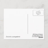 Briefkaart: oude liedjes van geheugen briefkaart (Achterkant)