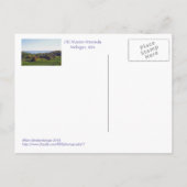 briefkaart, "OUDE MISSIE PENINSULA/MICHIGAN" Briefkaart (Achterkant)