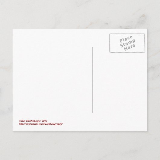 briefkaart "OUDE MISSION PENINSULA, MICHIGAN" (Achterkant)