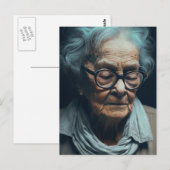 Briefkaart oudere vrouwen (Voorkant / Achterkant)