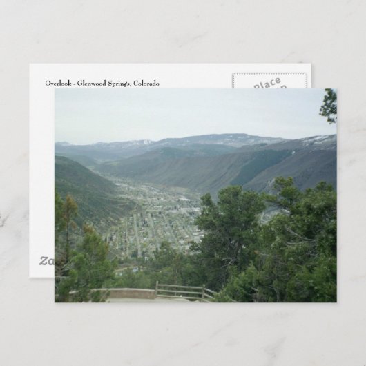 Briefkaart over het hoofd zien (Voorkant / Achterkant)