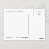 Briefkaart over het hoofd zien (Achterkant)