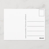 Briefkaart "Overschrijding rood" (Achterkant)