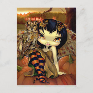 briefkaart "Owlyn in Autumn"