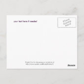 Briefkaart paarden #3 (Achterkant)