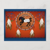 Briefkaart Paarden n pijlen (Voorkant)