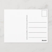 Briefkaart "paars oversteken" (Achterkant)