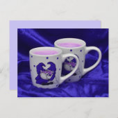 briefkaart paarse passie (Voorkant / Achterkant)