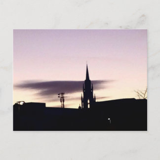 Briefkaart Paarse Sky