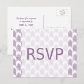 Briefkaart Paarse stammenrespons (Voorkant / Achterkant)