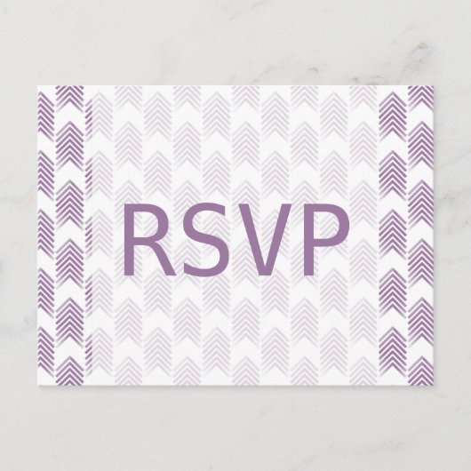 Briefkaart Paarse stammenrespons (Voorkant)