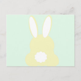 Briefkaart paasbunny