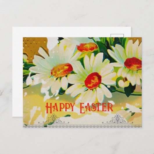 Briefkaart paasdagen (Voorkant / Achterkant)