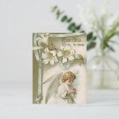 Briefkaart: Paasvreugde Feestdagenkaart (Staand voorkant)