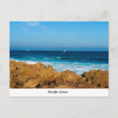 Briefkaart Pacifische Grove (Voorkant)