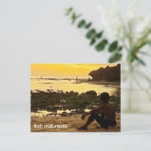 Briefkaart Padang Padang Strand Bali Indonesië (Staand voorkant)