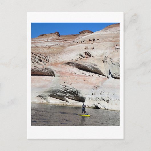 Briefkaart Paddle Lake Powell (Voorkant)