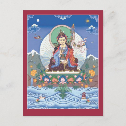 BRIEFKAART Padmasambhava / Guru Rinpoche (Voorkant)