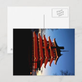 Briefkaart Pagoda (Voorkant / Achterkant)
