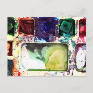 Briefkaart PALETTE COLORS