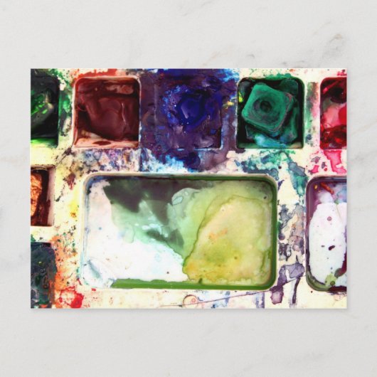 Briefkaart PALETTE COLORS (Voorkant)