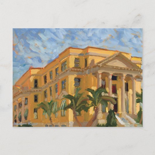 Briefkaart Palm Beach Courthouse (Voorkant)