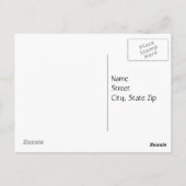 Briefkaart palmbomen (Achterkant)