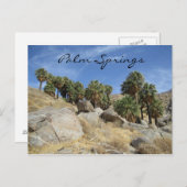 Briefkaart palmveren (Voorkant / Achterkant)