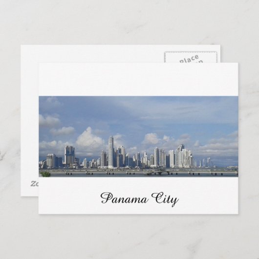 Briefkaart Panama City (Voorkant / Achterkant)