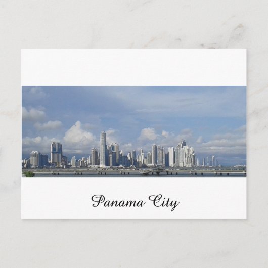 Briefkaart Panama City (Voorkant)