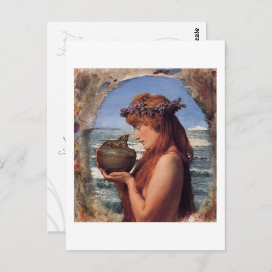 Briefkaart Pandora (Voorkant / Achterkant)