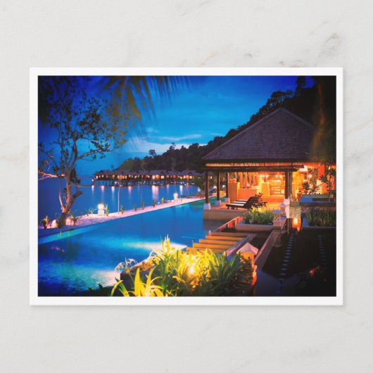 Briefkaart - Pangkor Laut Resort Maleisië (Voorkant)