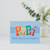 Briefkaart - Papá ¡Feliz Día de los Padres! (Staand voorkant)