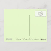 Briefkaart "Papavers voor 2015" (Achterkant)