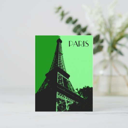 Briefkaart - Parijs (Staand voorkant)