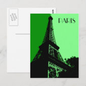 Briefkaart - Parijs (Voorkant / Achterkant)
