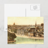  Briefkaart Parijs (Voorkant / Achterkant)