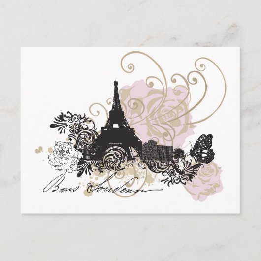 Briefkaart Parijs (Voorkant)