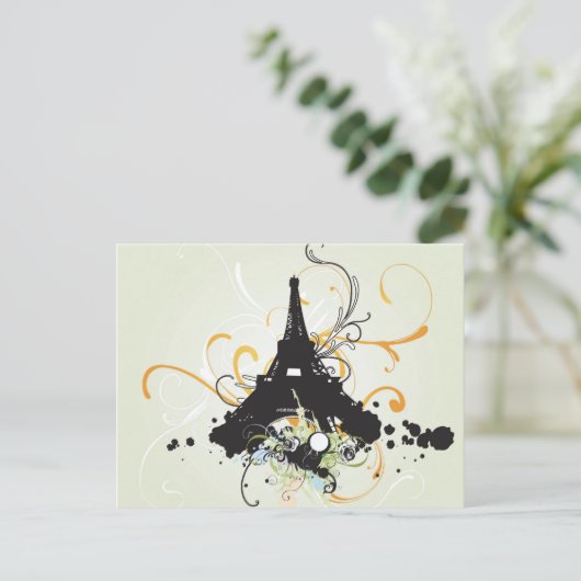 Briefkaart Parijs (Staand voorkant)