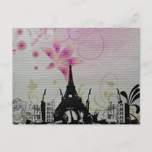 Briefkaart Parijs (Voorkant)