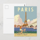 Briefkaart Parijs (Voorkant / Achterkant)