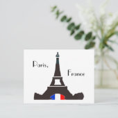 Briefkaart Parijs Frankrijk (Staand voorkant)